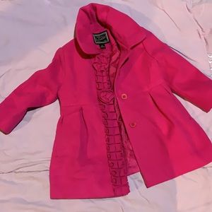 Rothschild Coat 3T Magenta